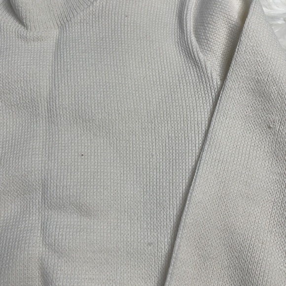 𝅺bhs Vintage Off White Knit Sweater 4-5 Years - Picture 2 of 5